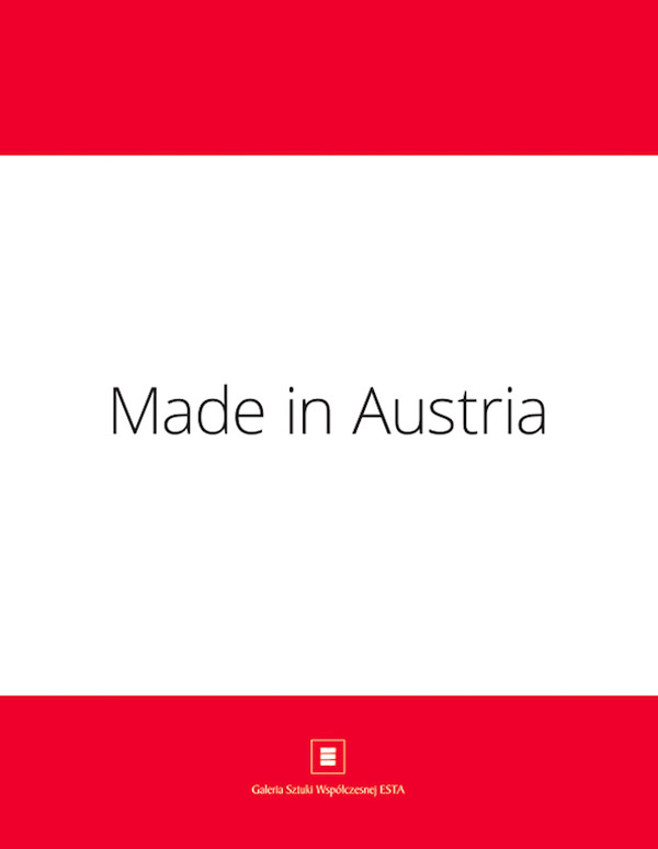 Katalog Hubert Brandstätter  Made in Austria