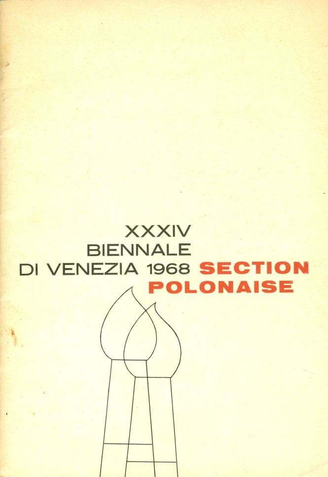 Katalog Stefan Gierowski  XXXIV Biennale di Venezia 1968 Section Polonaise