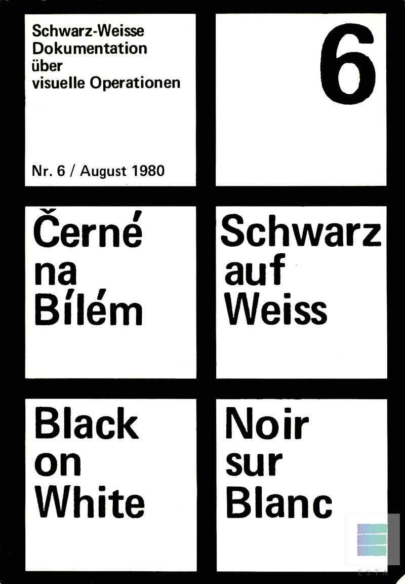 Katalog Stefan Gierowski  Czarno na białym/Schwarz auf Weiss
