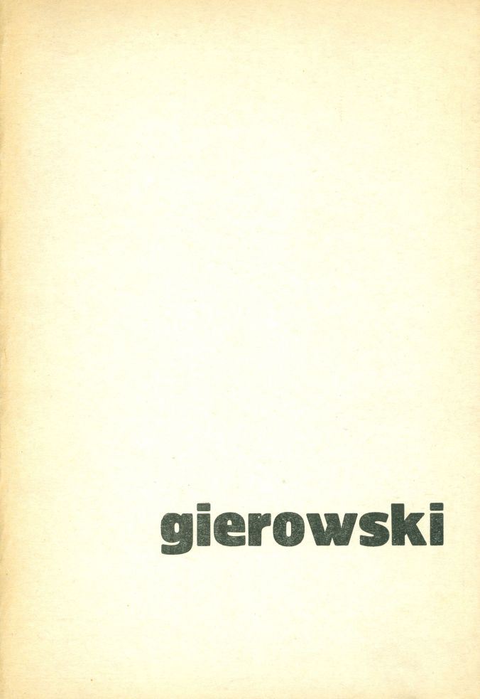 Katalog    Gierowski