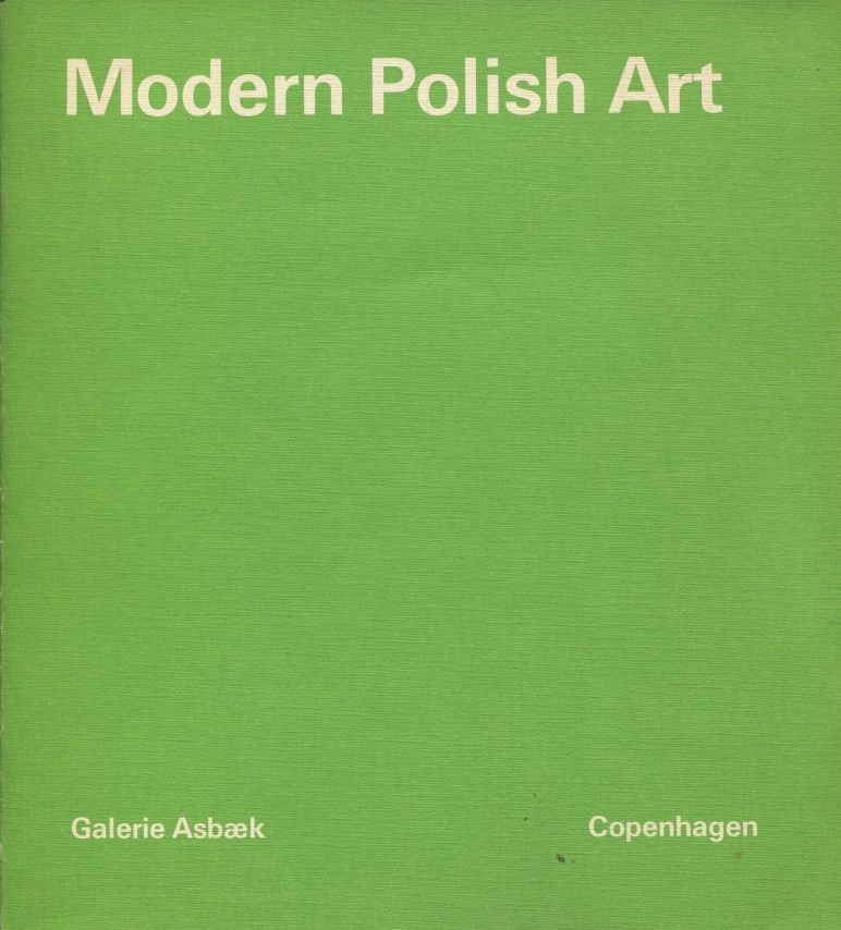 Katalog Stefan Gierowski  Modern Polish Art