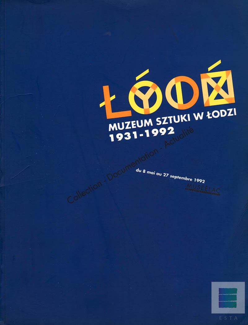 Katalog Stefan Gierowski  Muzeum Sztuki w Łodzi
