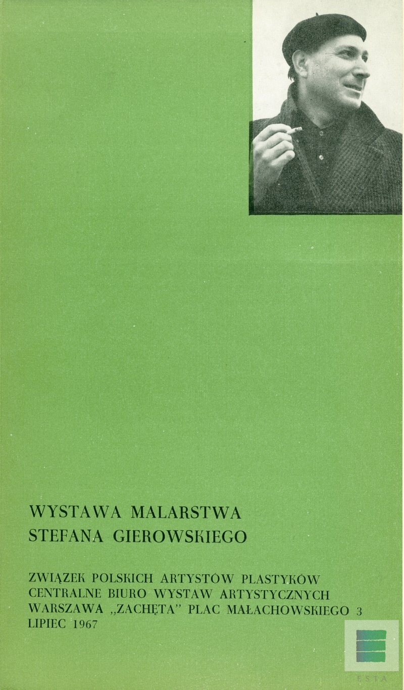 Katalog Stefan Gierowski  Wystawa malarstwa Stefana Gierowskiego