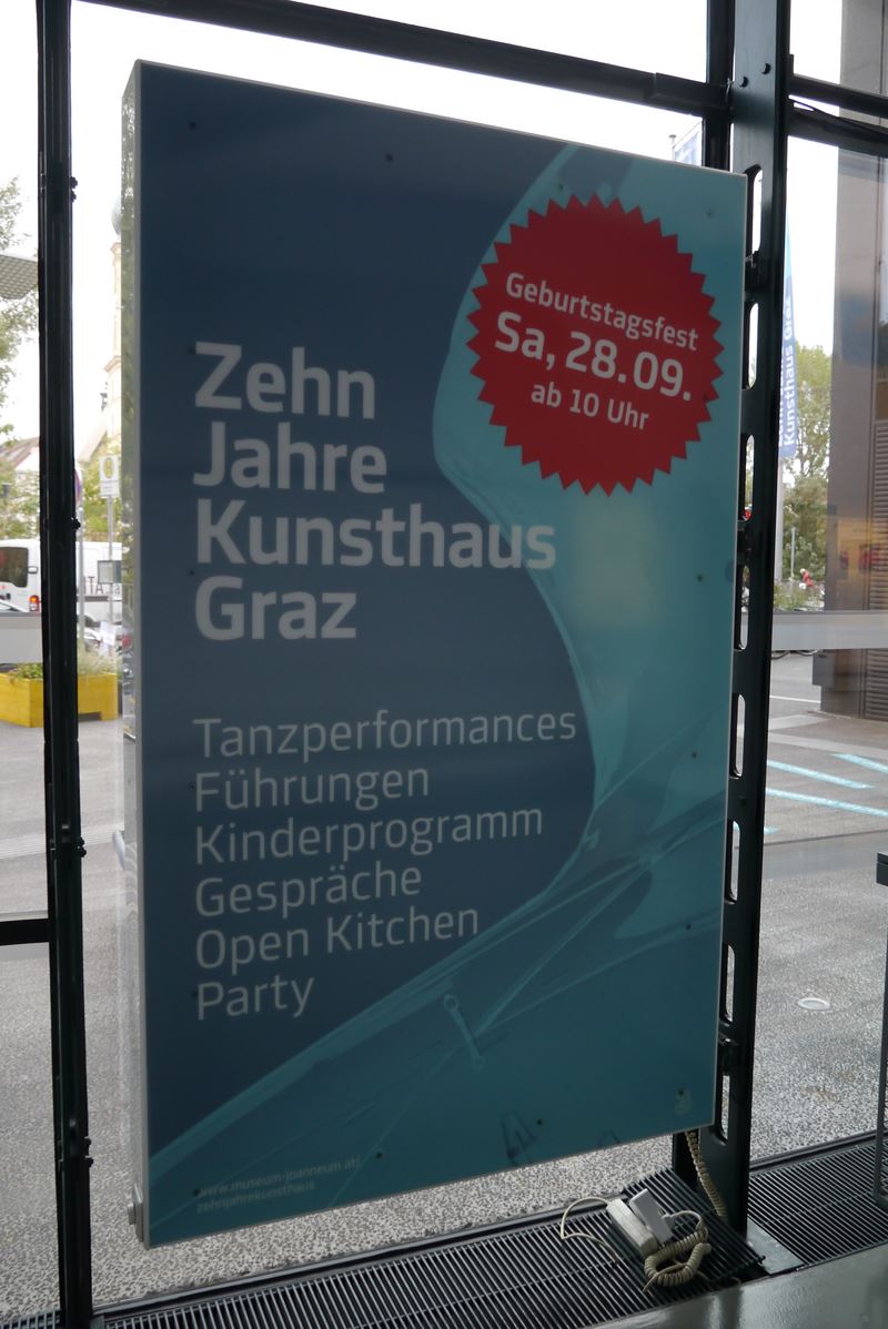 X lat Kunsthaus Graz
